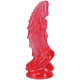 Фентезійний фалоімітатор Doc Johnson Crystal Jellies - Invader Dong 8.5 Inch - Pink-1