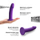 Фалоімітатор Dorcel Real Pleasure M Purple-3