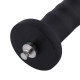Силіконовий фалоімітатор для секс-машин Hismith 7.1″ Anal Dildo Black, система KlicLok-3