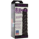 Ділдо Doc Johnson CodeBlack - 8 Inch Raging Vac-U-Lock із стимулюючим рельєфом, діаметр 3,8 см-1