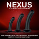 Набір дилдо Nexus Dilating Set (17см, 15см, 12,5см)-6
