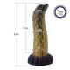 Силіконовий дилдо Hismith 8.5" Squama Beast Silicone Dildo Monster Series-1