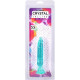 Дилдо Doc Johnson Crystal Jellies - Anal Starter - 5.5 Inches - Teal-1
