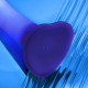 Дилдо, що світиться Strap-On-Me Glow-LED Dildo Purple - M-8