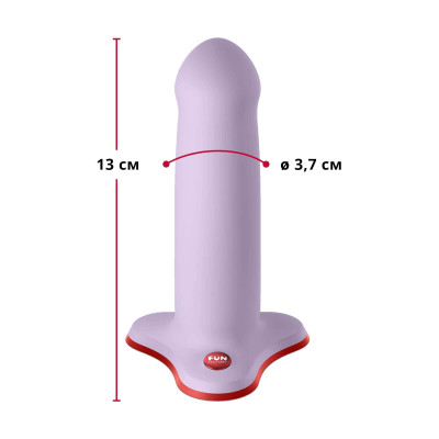 Фалоімітатор Fun Factory AMOR Purple, довжина 14,6 см, діаметр 3,7 см, вигнутий