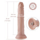 Реалістичний фалоімітатор для секс-машин Hismith 7.5″ Flexible Silicone Dildo, система KlicLok-7