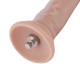 Реалістичний фалоімітатор для секс-машин Hismith 7.5″ Flexible Silicone Dildo, система KlicLok-6