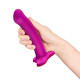 Фалоімітатор Fun Factory MAGNUM Blackberry, дуже гнучкий, довжина 18,3 см, діаметр 3,7 см-2