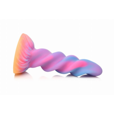 Фентезійний фалоімітатор Creature Cocks Glow-in-the-Dark Unicorn Dildo