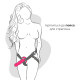 Дилдо з присоскою Adrien Lastic Hitsens 4 Pink, відмінно для страпона, діаметр 3,7 см, довжина 17,8-4