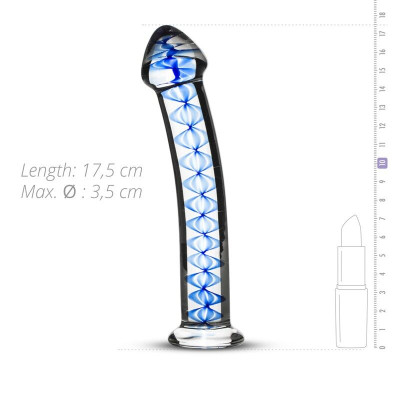 Скляний дилдо Gildo Glass Dildo No. 4