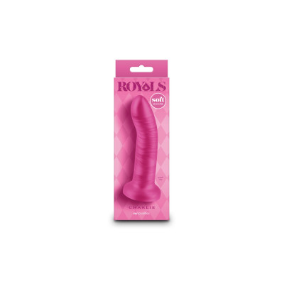 Дилдо NS Novelties Royals - 5" Charlie - Metallic Pink