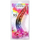 Фалоімітатор Doc Johnson Crystal Jellies - 9.5 Inch Dildo - Rainbow-4