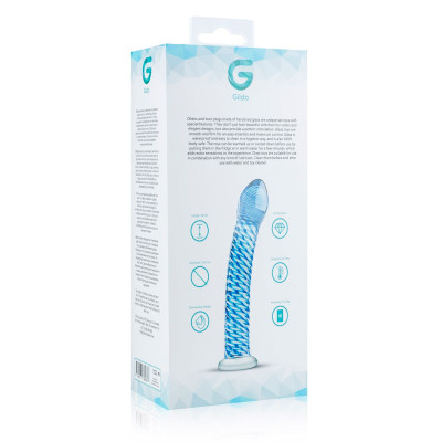 Скляний дилдо Gildo Glass Dildo No. 5 Скляний дилдо Gildo Glass Dildo No. 5