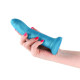 Дилдо NS Novelties Royals - 6" Charlie - Metallic Teal-1
