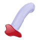 Фалоімітатор Fun Factory THE BOSS STUB Purple, реалістична текстура, довжина 17,9 см, діаметр 4,1см-1