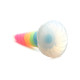 Фентезійний фалоімітатор Creature Cocks Luminescent Rainbow Silicone Dildo-2