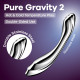 Металевий дилдо Satisfyer Pure Gravity 2-5