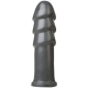 Фалоімітатор для фістингу Doc Johnson American Bombshell B-10 Warhead Gun Metal, діаметр 6,9 см