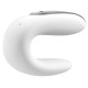 Смартвібратор для пар Satisfyer Double Fun (White) з пультом ДК-1