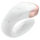 Смарт-вібратор для пар Satisfyer Double Love (White)-1