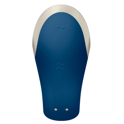 Смарт-вібратор для пар Satisfyer Double Love (Blue) Смарт-вібратор для пар Satisfyer Double Love (Blue)