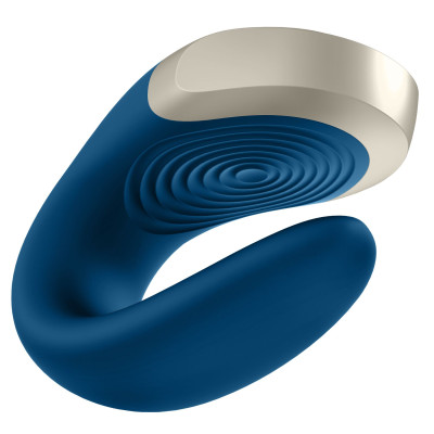 Смарт-вібратор для пар Satisfyer Double Love (Blue) Смарт-вібратор для пар Satisfyer Double Love (Blue)