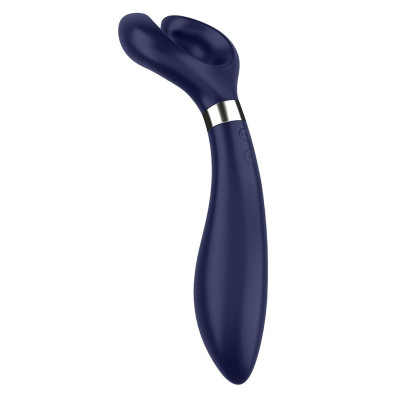 Вібратор для пар Satisfyer Endless Fun Blue, три мотори, багатофункціональний Вібратор для пар Satisfyer Endless Fun Blue, три мотори, багатофункціональний