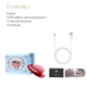 Смартвібратор для пар Zalo — Fanfan Rouge Pink-7