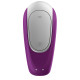 Смартвібратор для пар Satisfyer Double Fun (Violet) з пультом ДК-4