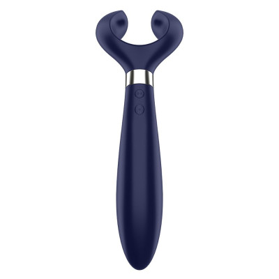 Вібратор для пар Satisfyer Endless Fun Blue, три мотори, багатофункціональний