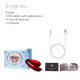 Смартвібратор для пар Zalo — Fanfan Bright Red-7