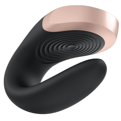 Смарт-вібратор для пар Satisfyer Double Love (Чорний)