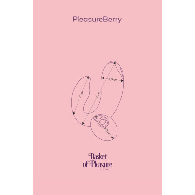 Вібратор FairyGasm PleasureBerry green