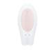 Смартвібратор для пар Satisfyer Double Joy White із широким кліторальним стимулятором-2