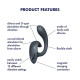 Вібратор Satisfyer G for Goddess 1 Dark Grey-5
