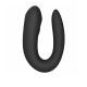 Смартвібратор для пар Satisfyer Double Joy Black із широким кліторальним стимулятором-1
