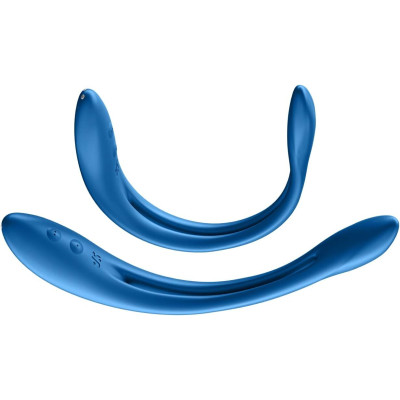 Універсальний гнучкий вібратор для пар Satisfyer Elastic Game Dark Blue Універсальний гнучкий вібратор для пар Satisfyer Elastic Game Dark Blue