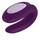 Смарт-вібратор для пар Satisfyer Double Joy Violet із широким кліторальним стимулятором-3