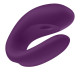 Смарт-вібратор для пар Satisfyer Double Joy Violet із широким кліторальним стимулятором-4