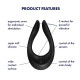 Вібратор для пар Satisfyer Endless Joy Black, 3 незалежні мотори, багатофункціональний-2