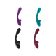 Вібратор S Pleasures Dual Suction - Turquoise-5