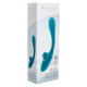 Вібратор S Pleasures Dual Suction - Turquoise-4