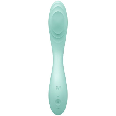 Вібратор із перлинною стимуляцією точки G Satisfyer Rrrolling Pleasure Mint