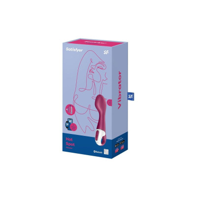 Смарт вібратор точки G Satisfyer Hot Spot з функцією підігріву Смарт вібратор точки G Satisfyer Hot Spot з функцією підігріву