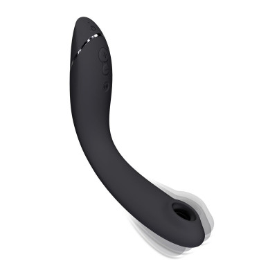 Вібратор для точки G з вакуумною стимуляцією Womanizer OG Dark Grey Вібратор для точки G з вакуумною стимуляцією Womanizer OG Dark Grey
