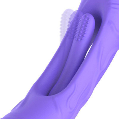 Вібратор Good Vibes Only - Flax Vibrating Dildo with G-Spot Stimulator