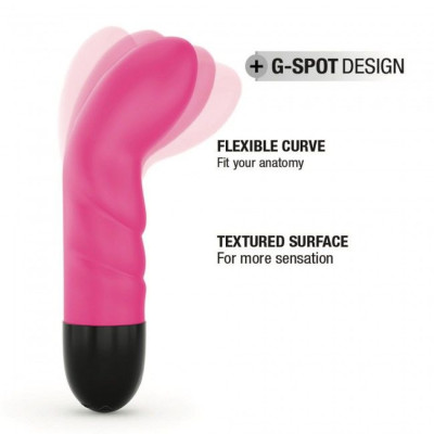 Вібратор Dorcel Expert G 2.0 Magenta для точки G, що перезаряджається Вібратор Dorcel Expert G 2.0 Magenta для точки G, що перезаряджається