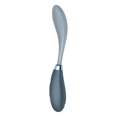 Вібратор Satisfyer G-Spot Flex 3 Grey, гнучкий стовбур із фіксацією положення Вібратор Satisfyer G-Spot Flex 3 Grey, гнучкий стовбур із фіксацією положення