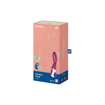 Смарт вібратор точки G Satisfyer Heated Thrill з функцією підігріву Смарт вібратор точки G Satisfyer Heated Thrill з функцією підігріву